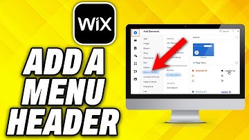How To Add A Menu Header On Your Wix Website (2025)
