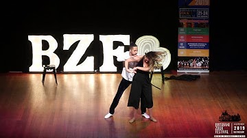 Lucas & Bruna   Brisbane Zouk festival 2019