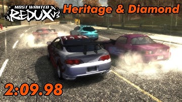 Heritage & Diamond Sprint - NFS Most Wanted redux V3