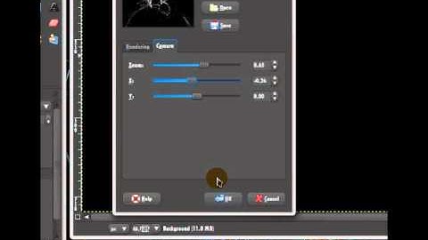 How to make a abstract wallpaper in Gimp