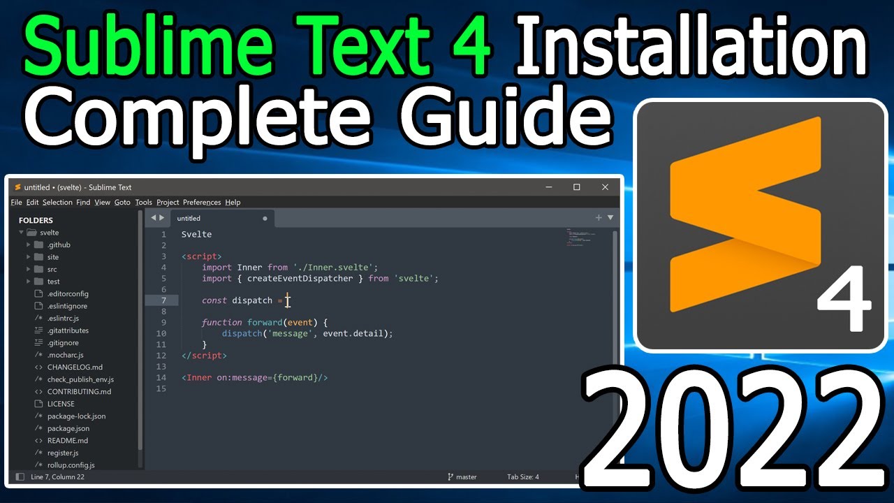 โหลด sublime  2022 Update  How to install Sublime Text 4 on Windows 10 [2021 Update] Complete Guide