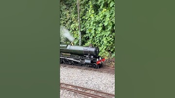 7 1/4” County Class Steam #Locomotive 🚂💨💨💨 #miniaturerailway #modelengineering
