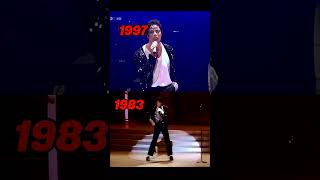 MICHAEL JACKSON HISTORY TOUR 1997 BILLIE JEAN LEGS VS MOTOWN 25 1983 😮 #michaeljackson #billiejean
