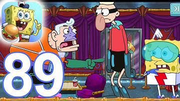 SpongeBob: Krusty Cook-Off - JUSTICE LEUGE - Gameplay Video Part 89 (iOS Android)