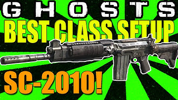 Call Of Duty Ghosts: BEST CLASS SETUP SC2010