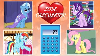 Love Calculator vs Your MLP Ships
Do these ships hold water? I asked the Love Calculator to predict the success probability of your My Little Pony Ships! Can the objective quality of a fandom ship be determined by an online algorithm? The truth will not shock you at all! Thank you to all who submitted answers on Youtube and Twitter!
Speaking of, you can find me on here before the platform dies: https://twitter.com/Banquo05
Disclaimer: This is video is made for humor and entertainment purposes. Do not try to find meaning or philosophical truth in this silly horse video. Please ship responsibly.
Love Calculator: https://psycatgames.com/app/love-calculator/
Credits:
You Lied to Me - ASDF Movie 6
Bullshit - Spiderman Far From Home
Wrong - Star Wars the Last Jedi
Music: Someday - Replacer
Outro: Moonsounds - SlyphStorm Love Calculator vs Your MLP Ships