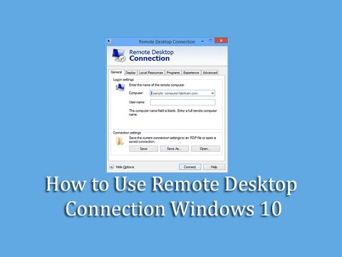 How to use Remote Desktop app to connect to a PC on Windows 10