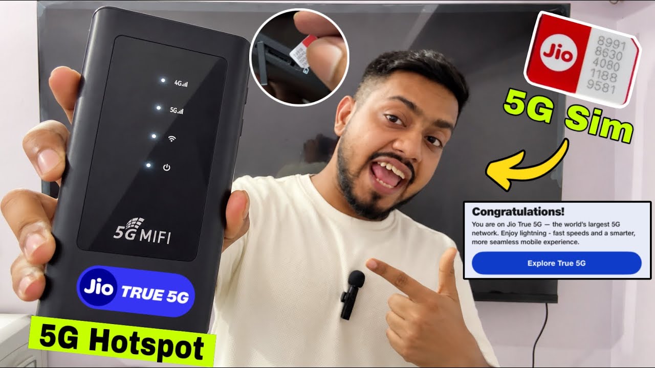 ⚡️This 5G sim based HOTSPOT router has a problem | Ausha Mifi 5G device ...