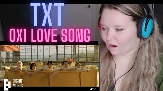 FIRST Reaction to TXT ( TOMORROW X TOGETHER ) - 0X1 LOVE SONG 💙💙🔥😁