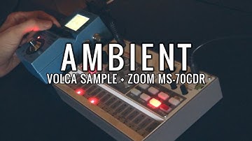 Ambient on Volca Sample + Zoom MS-70CDR