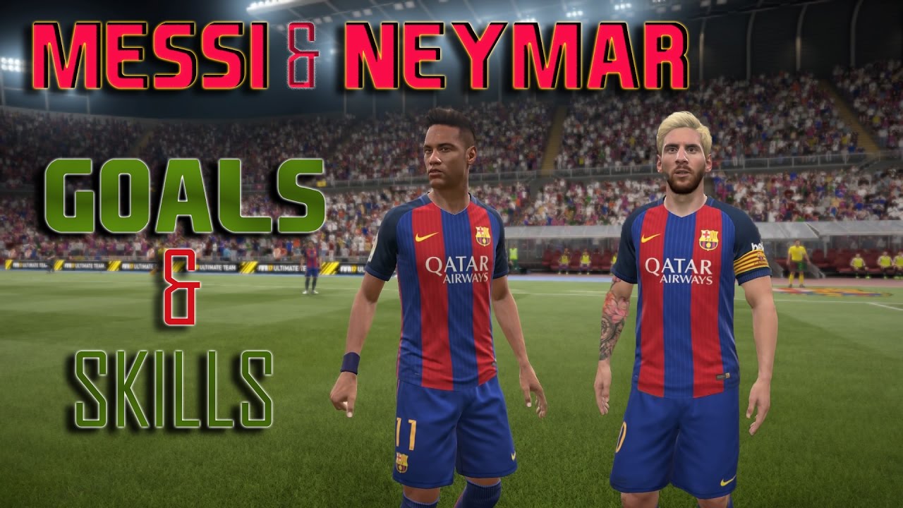 FIFA 17: Lionel Messi & Neymar JR. - Ultimate Goals & Skills Show |Magic Skills| |HD| FPS 60