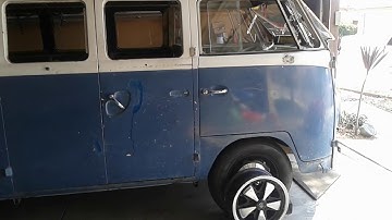 1964 VW Bus flipped spindles project intro. Pt 1
