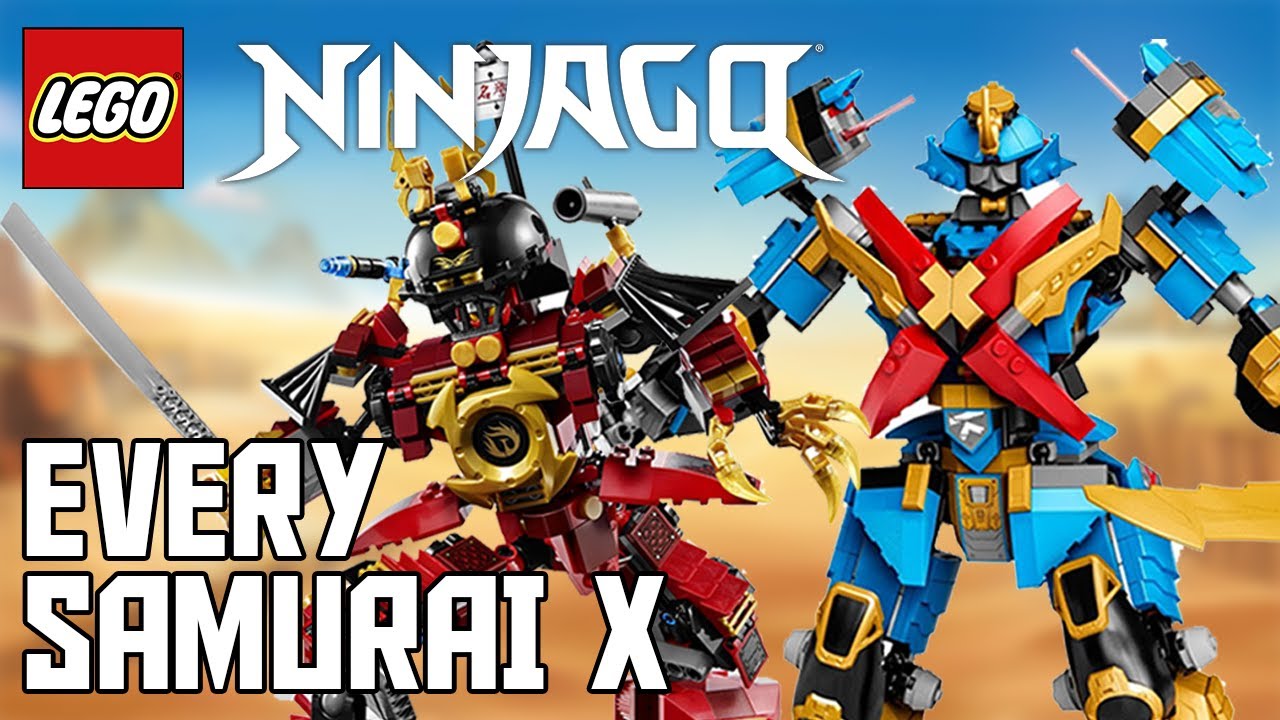 LEGO Ninjago EVERY Samurai X Mech Compared (2012-2022) YouTube