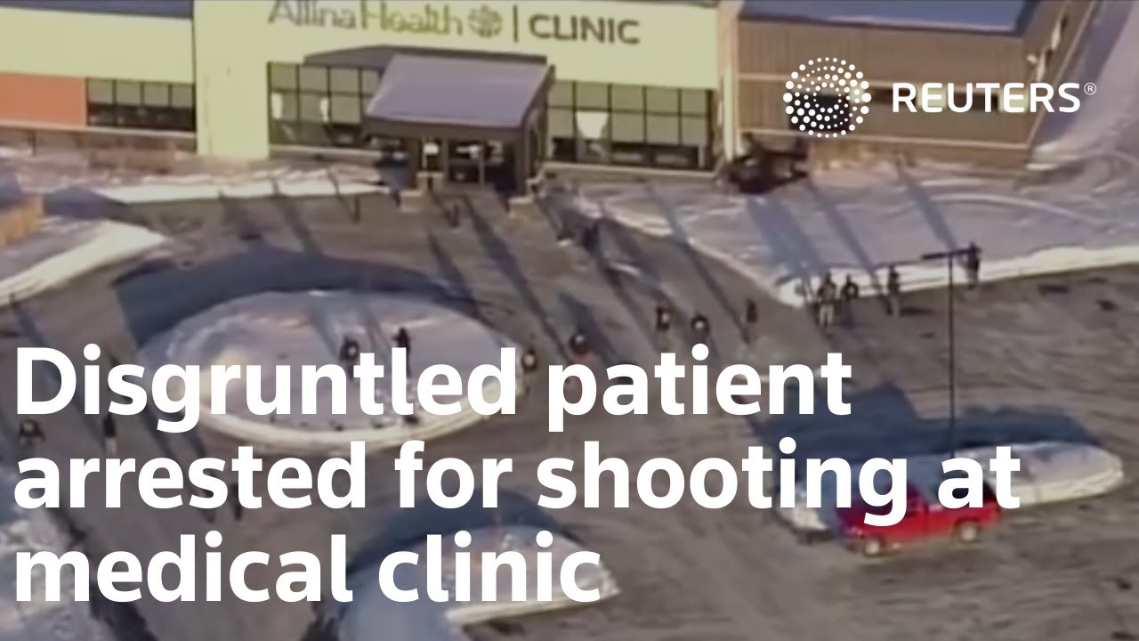 Elderly man arrested in Minnesota clinic shooting