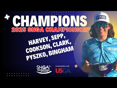 Six Champions Crowned At 2025 SNGA Golf Championship At Golf Summerlin