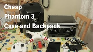 Phantom 3 tips Part7 - Cheap Multistar Hard Case and Hard shell Backpack review
