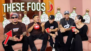 TRUTH OR DRINK WITH THESE FOOS!! (EXTRA SPICY EDITION 🌶🔥👀) + BTS OF OUR ENTIRE DAY!!