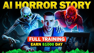 Make Viral HORROR Story Videos with AI  ( Khooni Monday Style Guide!)