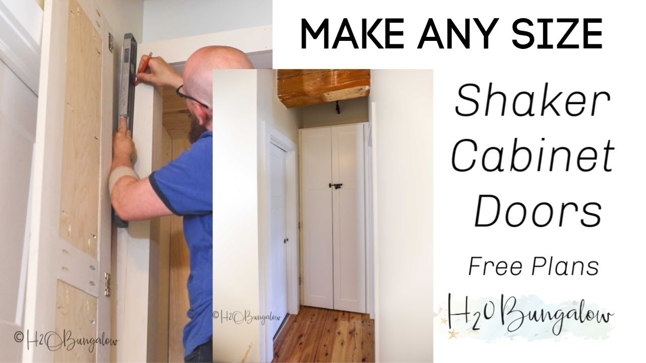 How To Make Shaker Style Cabinet Doors, How To Make Shaker Style Cabinet Doors With A Table Saw