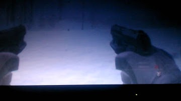 MW3 wierd-wierd death barrier out of outpost