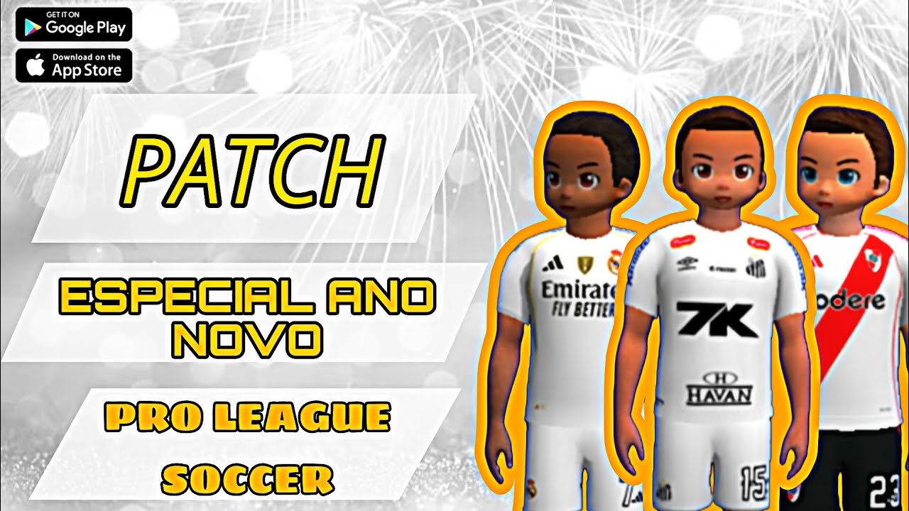 🔥NOVO PATCH ESPECIAL ANO NOVO NO PRO LEAGUE SOCCER 100% ATUALIZADO COM O BRASILEIRÃO BEM ATUALIZADO 