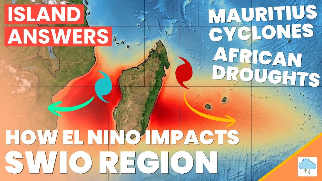 How El Niño Shifts Weather in the South-West Indian Ocean