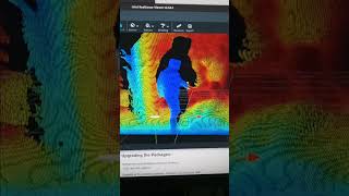 T.A.S.K.E.R. robot - 3D depth perception computer vision (Intel REALSENSE D435I camera) test