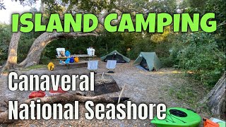 Island Camping at Canaveral National Seashore