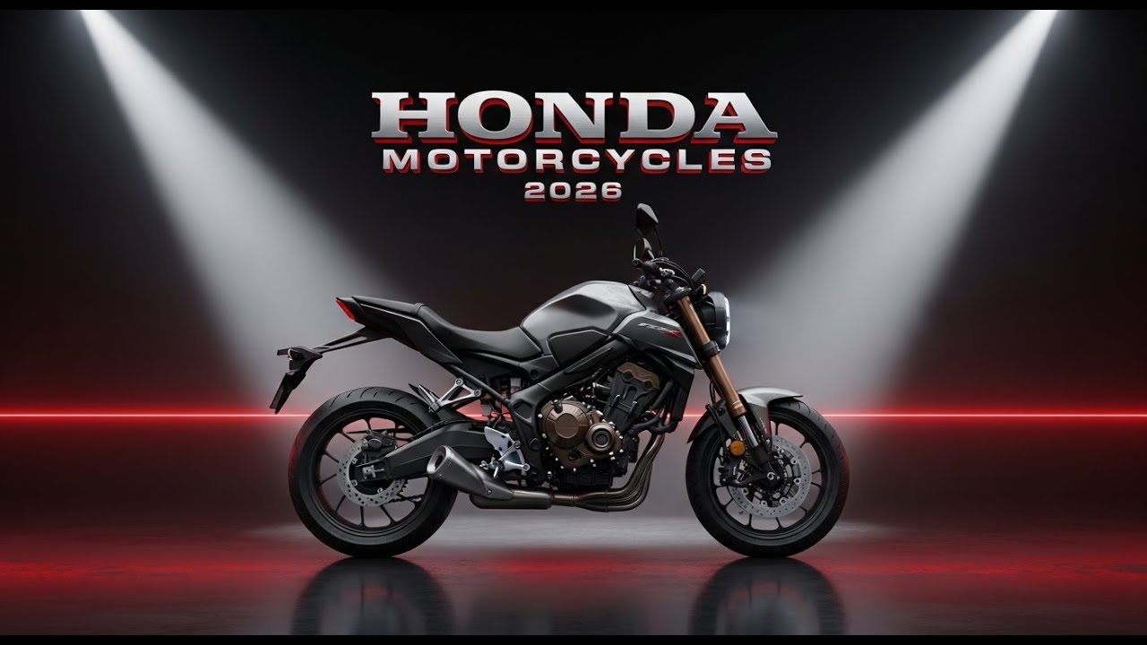 12 новых мотоциклов Honda 2026 года