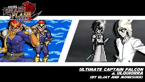 SSF2 Mods Showcase: Ultimate Captain Falcon/Ulquiorra Cifer (by elJay and Monksuke)