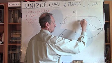 Unizor - Geometry3D - Lines and Planes - 2 Planes Perpendicular to a Line