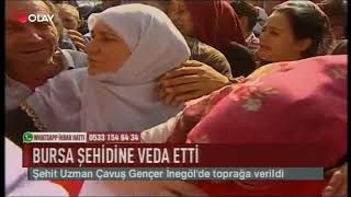 Bursa şehidine veda etti (Haber 11 08 2017)