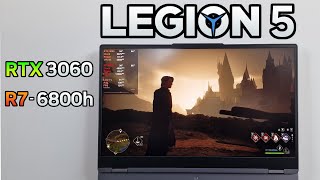 Unleashing the Magic of Hogwarts Legacy on the Lenovo Legion 5 RTX 3060 Laptop