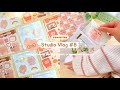 Studio Vlog 008: making sticker sheets, packing orders asmr, launching new products