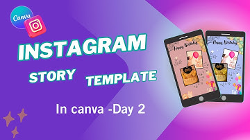 How to Design an Instagram Story Template in Canva (Beginner Friendly) | story post canva tutorial