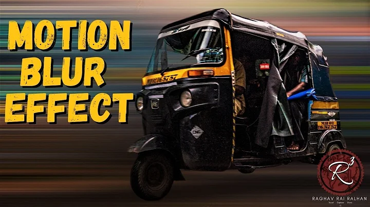 Motion Blur Effect Tutorial | Photoshop Tutorial