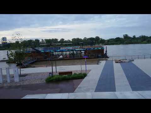 Powódź Warszawa  Fala kulminacyjna 28.05.2019 godzina 20:50