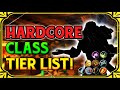 Class picking  tier list guide for hardcore servers