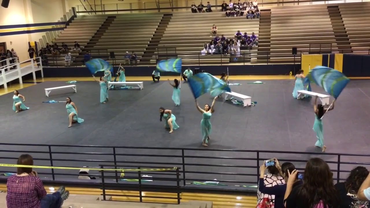 Teca Color Guard TECA Lopez - Code Blue Color Guard - YouTube