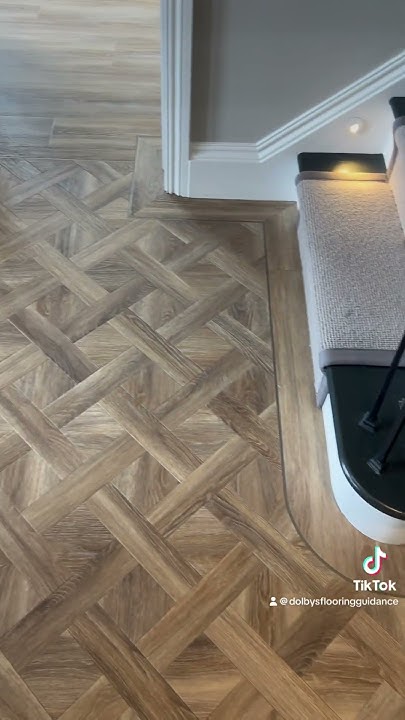 Basket weave flooring #home #diy #funny - YouTube