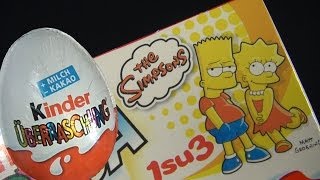 Kinder Surprise - The Simpsons 2010