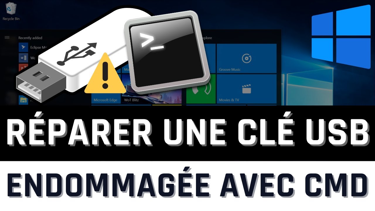 Comment Réparer une Clé USB Endommagée avec CMD ? YouTube — free download