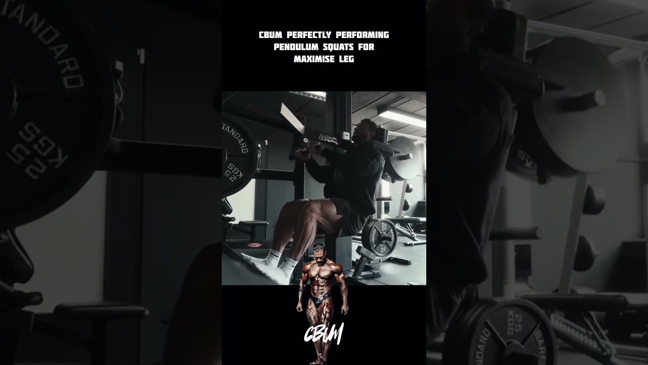 Cbum: Лучший способ выполнять маятниковые приседания 