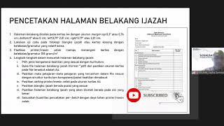 Juknis Penulisan Ijazah | Pengadaan Blanko Ijazah Juknis Penulisan Ijazah | Pengadaan Blanko Ijazah