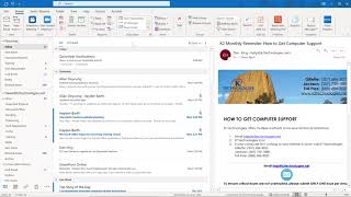 Monthly Webinar Series: Microsoft Outlook Tips & Tricks