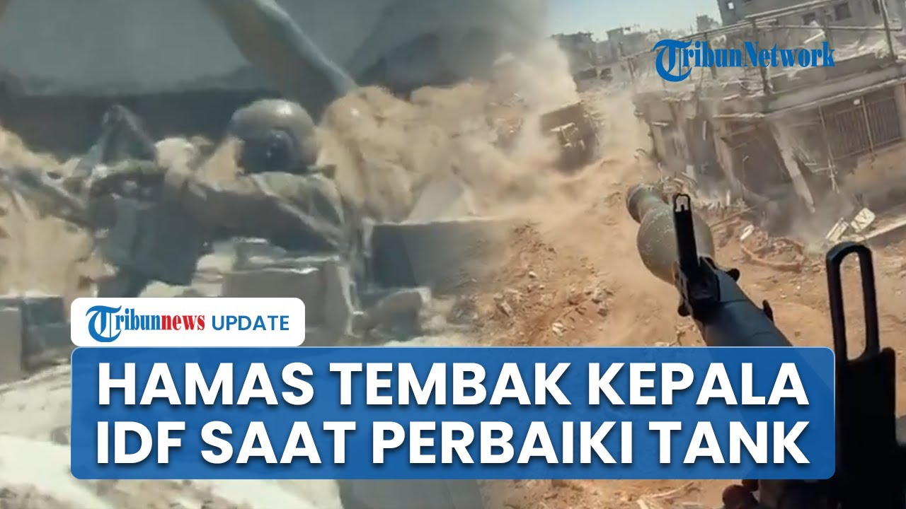 IDF Sibuk Perbaiki Tank, Kepala Tentara Israel Ditembak Sniper Hamas hingga Tewas di Tempat