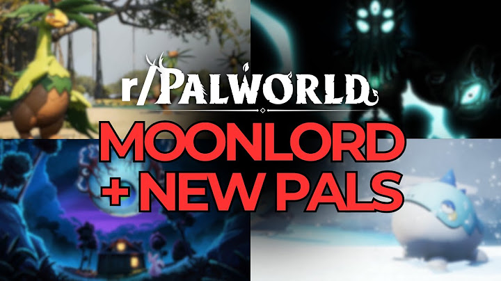 Palworld Tides of Terraria: MOONLORD & NEW PALS  CONFIRMED (Data-Mined)  + Trailer Analysis