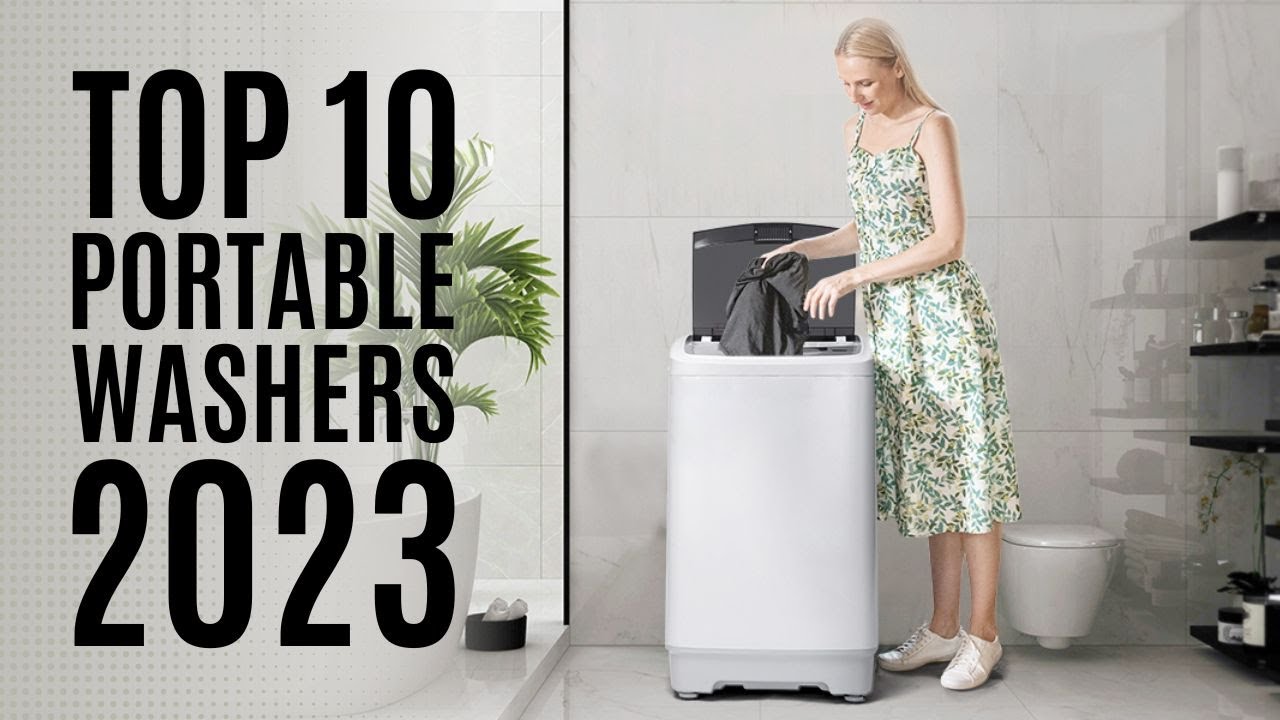 Top 10: Best Portable Washers in 2023 / Portable Washing Machine, Compact  Clothes Washer 