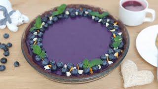 Чернично шоколадный тарт // Blueberry tart // Простой рецепт вкусного пирога