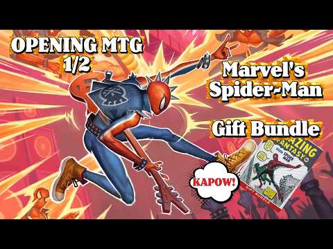 Opening MTG - Marvel's Spider-man Gift Bundle - YouTube